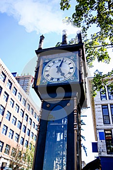 Gastown Steam Clock in Vancouver, Canada