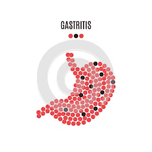 Gastritis awareness pills poster