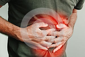 Gastritis, painful stomach inflammation process