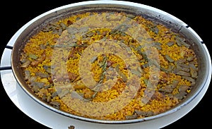 Gastronomic rice valencia