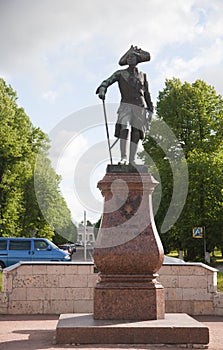 Gatchina. Monument to Paul I.