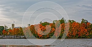 Gatchina Park in autumn