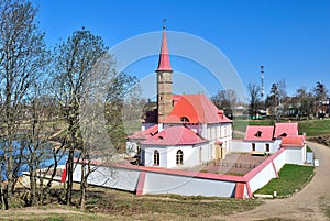 Gatchina. Priory Castle. 18 century