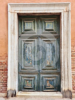 Gate 1 Venice Italy old vintage