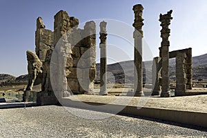 The Gate of All Nations in Persepolis, Iran