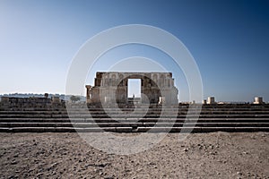 Gate of Ammon on the Citadel of Amman, Jordan