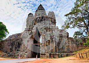 Gate of Angkor Wat - Cambodia (HDR)