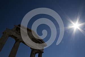 Gate of Athena Archegetis, Athens, Greece