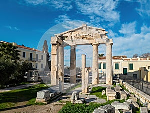 Gate of Athena Archegetis, Athens, Greece