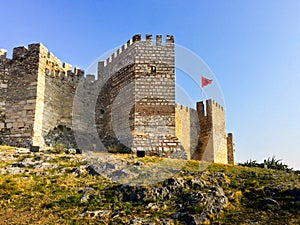 Gate of Ayasoluk Castle in Selcuk near Ephesus in turkey