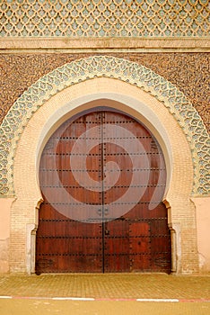 Gate of Bab el-Mansour, Meknes, Morocco