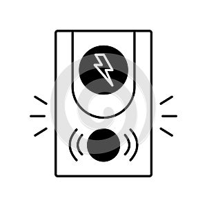 Gate bell Vector Icon which can easily modify or edit.