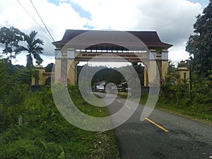 The gate of Bengkulu