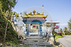 Gate of bon monastery