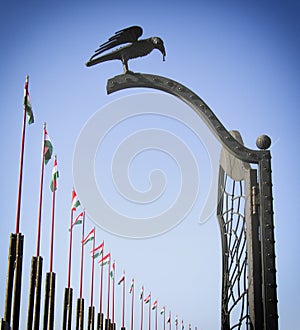 Gate in Budapest