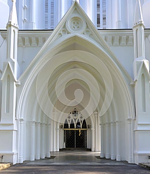 Gate of a church