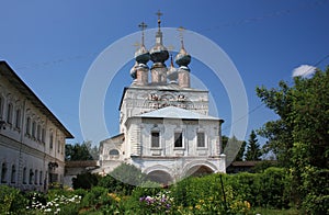 The Gate Church of St. John the Theologian in the Monastery of Archangel Michael. Russia