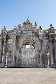 Gate of Dolmabahce Palace