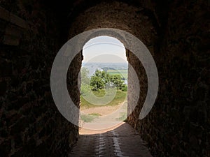 Gate from the Donaustauf Castle