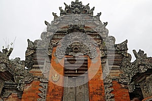 Gate door to Puri Saren Agung