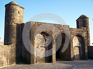 Gate in Essaouira's Harbor, Morocco