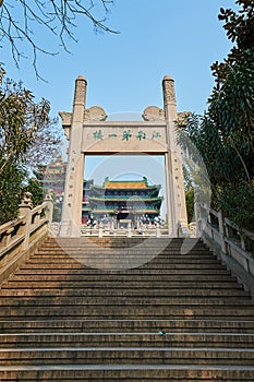 The gate of First tower of Jiangnan