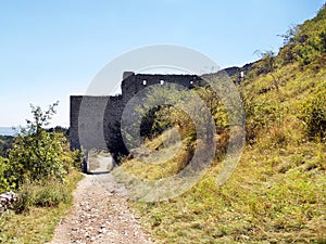 Gate and fortification of Cachtice Castle
