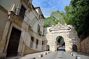 Gate grenades, access to the Alhambra from the city photo