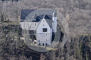 The gate house of the castle of Schwarzburg in Thuringia