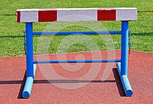 Gate of the hurdling race