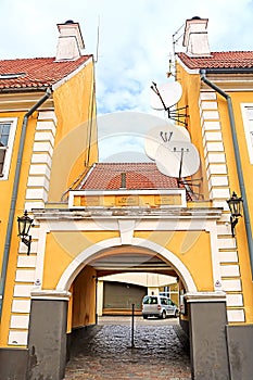 Gate of Jekaba Kazarmas Jacob Barracks On Torna Street photo