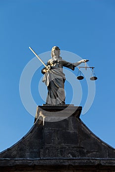 Gate of Justice at Dublin Castle, Ireland, 2015