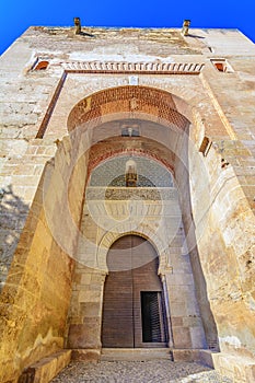 Gate of Justice,Puerta de la Justicia,Alhambra, Granada, Spain,