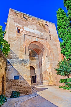 Gate of Justice,Puerta de la Justicia,Alhambra, Granada, Spain,