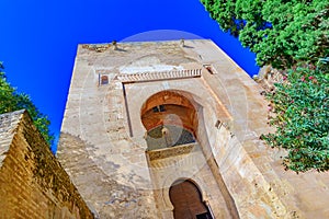 Gate of Justice,Puerta de la Justicia,Alhambra, Granada, Spain,