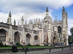 Gate of King\'s College, Cambridge, England