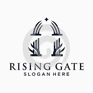 Gate logo design