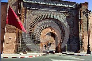 Gate in Marrakesh Morrocco