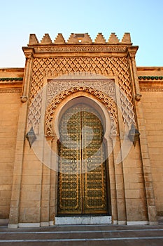 Gate of the Mausoleum of Mohammed V, Rabat,Morocco