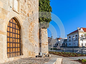 Gate of the medieval Castle of Alter do Chao, in the Portalegre District. photo