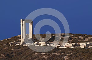 The gate of the Naxos temple