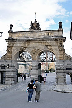 Gate in Pilsen