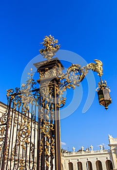 Gate on the Place Stanislas, Nancy, France