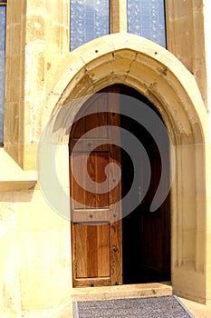 Gate of the Probota Monastery, medieval orthodox monastery in Moldavia, Romania