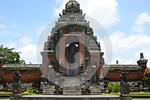 The gate of Pura Taman Ayun Temple in Bali