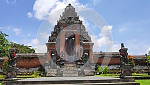 The gate of Pura Taman Ayun Temple in Bali