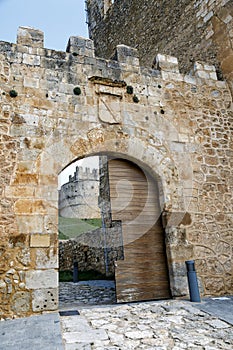 Gate of the Row, in Berlanga del Duero, Soria Spain photo
