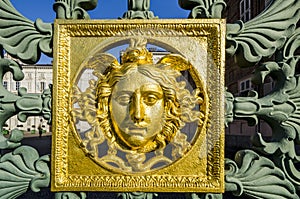 The gate of the Royal Palace of Turin