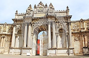 The Gate of the Sultan, Dolmabahce Palace
