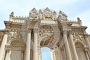 The Gate of the Sultan, Dolmabahce Palace, Istanbul